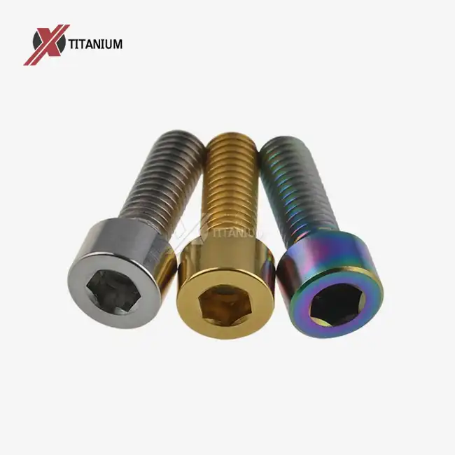 Are there any lightweight titanium bolts designed specifically for mountain bikes?